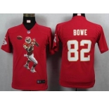 nike youth nfl jerseys kansas city chiefs #82 bowe red[portrait fashion]
