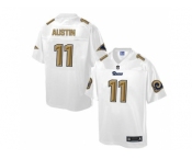 Nike St.Louis Rams #11 Tavon Austin White Men's NFL Pro Line Fashion Game Jersey