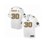 Nike St.Louis Rams #30 Todd Gurley II White Men's NFL Pro Line Fashion Game Jersey