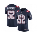Men Nike New England Patriots #52 Elandon Roberts Limited Navy Blue Rush Vapor Untouchable NFL Jersey