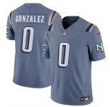 Men's New England Patriots #0 Christian Gonzalez 2025 F.U.S.E. “Rivalries†Vapor Limited Football Stitched Jersey