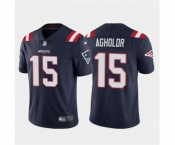 Men's New England Patriots #15 Nelson Agholor Navy Vapor Untouchable Limited Stitched Jersey