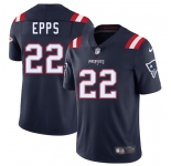 Men's New England Patriots #22 Marcus Epps Navy 2025 Vapor Limited Football Stitched Jersey