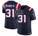 Men's New England Patriots #31 Kevin Byard III Navy 2026 F.U.S.E. Vapor Limited Stitched Football Jersey