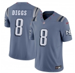 Men's New England Patriots #8 Stefon Diggs 2025 F.U.S.E. “Rivalries†Vapor Limited Football Stitched Jersey