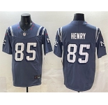 Men's New England Patriots #85 Hunter Henry 2025 F.U.S.E. “Rivalries” Vapor Limited Stitched Football Jersey