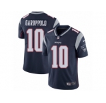 Men's Nike New England Patriots #10 Jimmy Garoppolo Vapor Untouchable Limited Navy Blue Team Color NFL Jersey