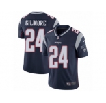 Men's Nike New England Patriots #24 Stephon Gilmore Navy Blue Team Color Vapor Untouchable Limited Player NFL Jersey