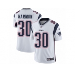 Men's Nike New England Patriots #30 Duron Harmon Vapor Untouchable Limited White NFL Jersey