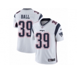 Men's Nike New England Patriots #39 Montee Ball Vapor Untouchable Limited White NFL Jersey
