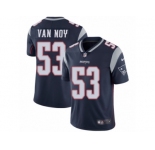 Men's Nike New England Patriots #53 Kyle Van Noy Vapor Untouchable Limited Navy Blue Team Color NFL Jersey