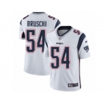 Men's Nike New England Patriots #54 Tedy Bruschi Vapor Untouchable Limited White NFL Jersey