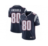 Men's Nike New England Patriots #80 Danny Amendola Vapor Untouchable Limited Navy Blue Team Color NFL Jersey