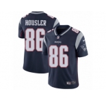 Men's Nike New England Patriots #86 Rob Housler Vapor Untouchable Limited Navy Blue Team Color NFL Jersey