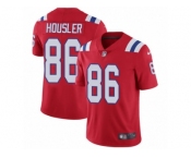 Men's Nike New England Patriots #86 Rob Housler Vapor Untouchable Limited Red Alternate NFL Jersey