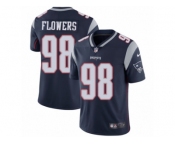 Men's Nike New England Patriots #98 Trey Flowers Vapor Untouchable Limited Navy Blue Team Color NFL Jersey