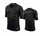 New England Patriots #32 Devin McCourty Black 2020 Salute To Service Limited Jersey