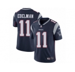 Nike Patriots #11 Julian Edelman Navy Blue Team Color Men's Stitched NFL Vapor Untouchable Limited Jersey