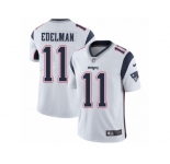 Nike Patriots #11 Julian Edelman White Men's Stitched NFL Vapor Untouchable Limited Jersey