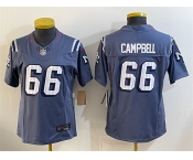 Women's New England Patriots #66 Will Campbell 2025 “Rivalries” Stitched Football Jersey