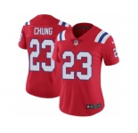 Women's Nike New England Patriots #23 Patrick Chung Vapor Untouchable Limited Red Alternate NFL Jersey