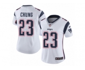 Women's Nike New England Patriots #23 Patrick Chung Vapor Untouchable Limited White NFL Jersey