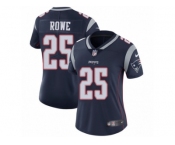 Women's Nike New England Patriots #25 Eric Rowe Vapor Untouchable Limited Navy Blue Team Color NFL Jersey