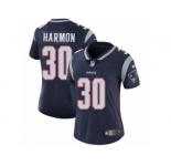 Women's Nike New England Patriots #30 Duron Harmon Vapor Untouchable Limited Navy Blue Team Color NFL Jersey
