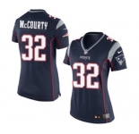Women's Nike New England Patriots #32 Devin McCourty Navy Blue Team Color NFL Jersey
