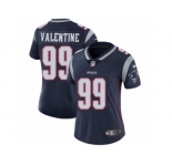 Women's Nike New England Patriots #99 Vincent Valentine Vapor Untouchable Limited Navy Blue Team Color NFL Jersey