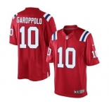 Youth Nike New England Patriots #10 Jimmy Garoppolo Red Alternate NFL Jersey