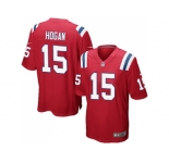 Youth Nike New England Patriots #15 Chris Hogan Red Alternate Stitched NFL Elite Jersey