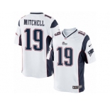 Youth Nike New England Patriots #19 Malcolm Mitchell Limited White NFL Jersey