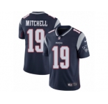 Youth Nike New England Patriots #19 Malcolm Mitchell Vapor Untouchable Limited Navy Blue Team Color NFL Jersey