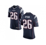 Youth Nike New England Patriots #26 Logan Ryan Navy Blue Team Color Stitched NFL New Jersey
