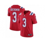 Youth Nike New England Patriots #3 Stephen Gostkowski Vapor Untouchable Limited Red Alternate NFL Jersey