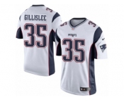Youth Nike New England Patriots #35 Mike Gillislee Limited White NFL Jersey