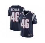 Youth Nike New England Patriots #46 James Develin Vapor Untouchable Limited Navy Blue Team Color NFL Jersey