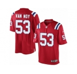 Youth Nike New England Patriots #53 Kyle Van Noy Limited Red Alternate NFL Jersey