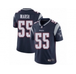 Youth Nike New England Patriots #55 Cassius Marsh Navy Blue Team Color Vapor Untouchable Limited Player NFL Jersey
