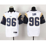 nike nfl jerseys st. louis rams #96 sam white[Elite]