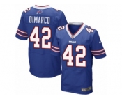 Men's Nike Buffalo Bills #42 Patrick DiMarco Elite Royal Blue Team Color NFL Jersey