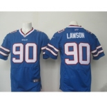 Men's Nike Buffalo Bills #90 Shaq Lawson Elite Royal Blue Team Color NFL Jersey
