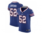 Nike Buffalo Bills #52 Preston Brown Royal Blue Team Color Men Stitched NFL Vapor Untouchable Elite Jersey