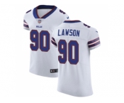 Nike Buffalo Bills #90 Shaq Lawson White Men Stitched NFL Vapor Untouchable Elite Jersey