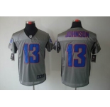 nike nfl jerseys buffalo bills #13 johnson grey[Elite shadow]