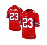 nike nfl jerseys buffalo bills #23 williams red[Elite]