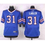 nike nfl jerseys buffalo bills #31 ladler blue[Elite]