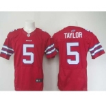 nike nfl jerseys buffalo bills #5 taylor red[Elite]