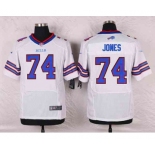 nike nfl jerseys buffalo bills #74 jones white[Elite][jones]